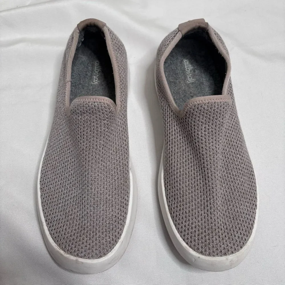 Allbirds Men’s Tree Loungers - Mist Grey - Size 8